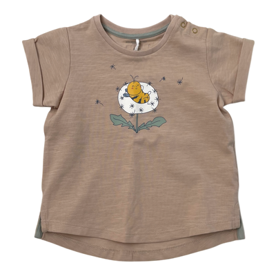 Polarn O. Pyret t-shirt, beige | 74cm