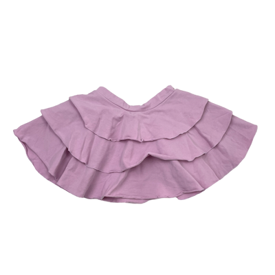 Gugguu frill sweat skirt, lavender | 98cm