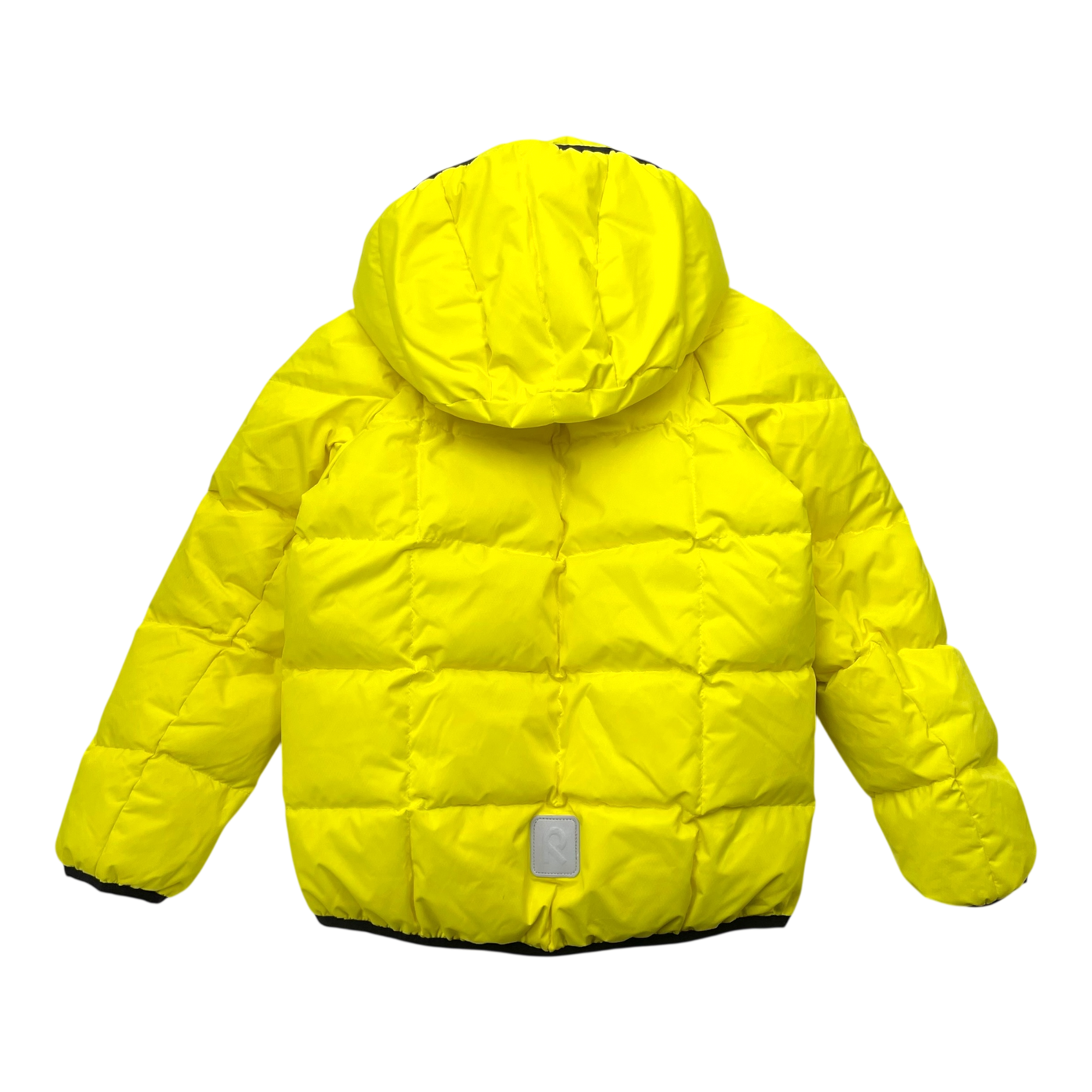 Reima down jacket, neon yellow | 116cm
