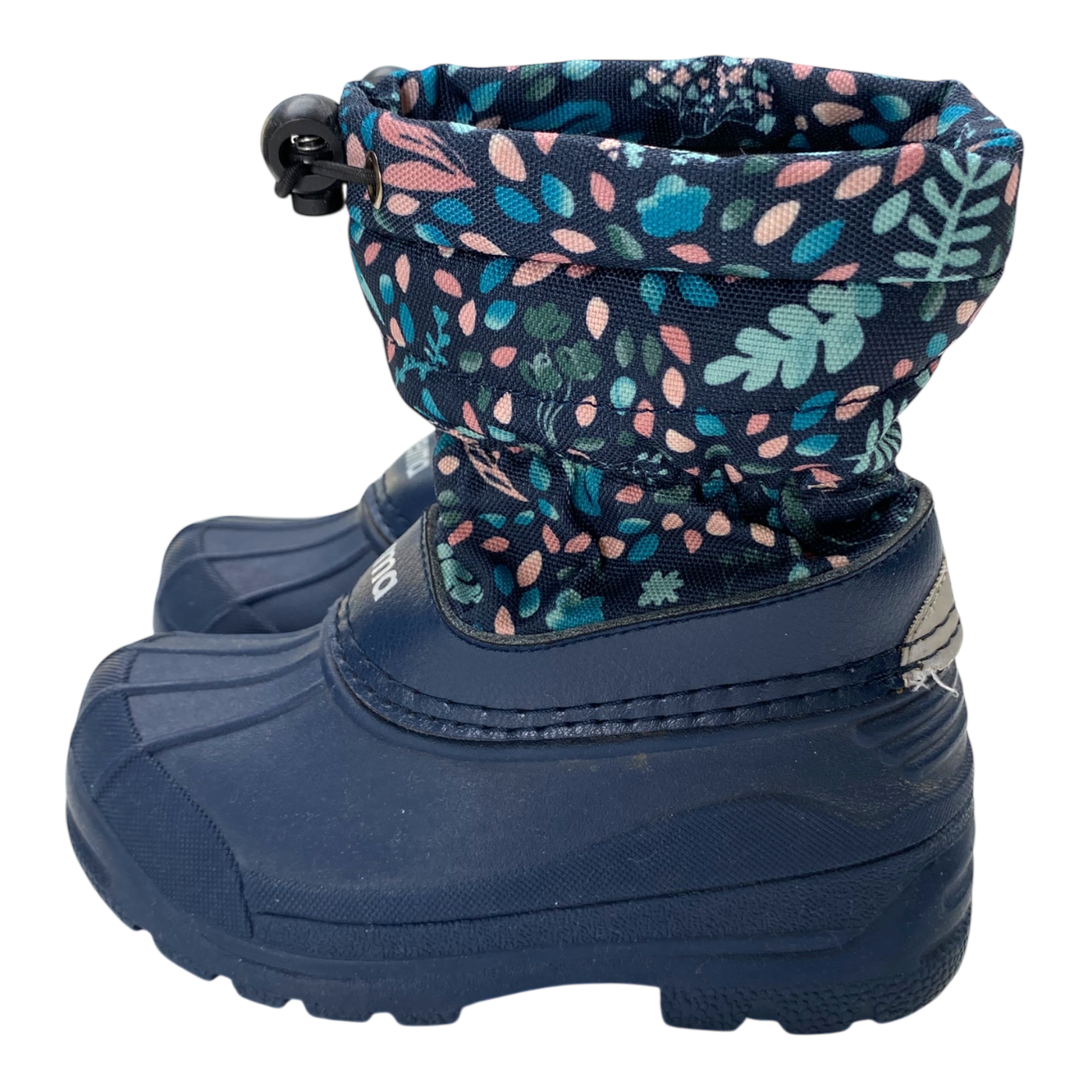 Reima loskari winter duck boots, flowers | 27