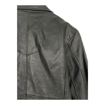 Deadwood leather jacket, black | woman 36