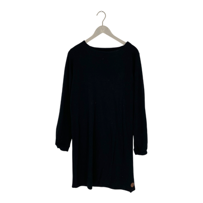 Blaa merino wool tunic, black | woman M