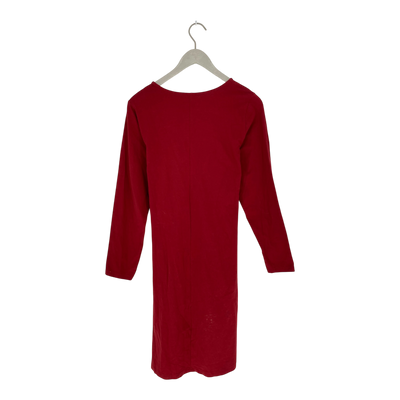 Kaiko belted dress, fire brick | woman L