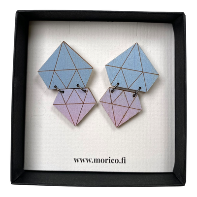 Morico earrings, wood | onesize