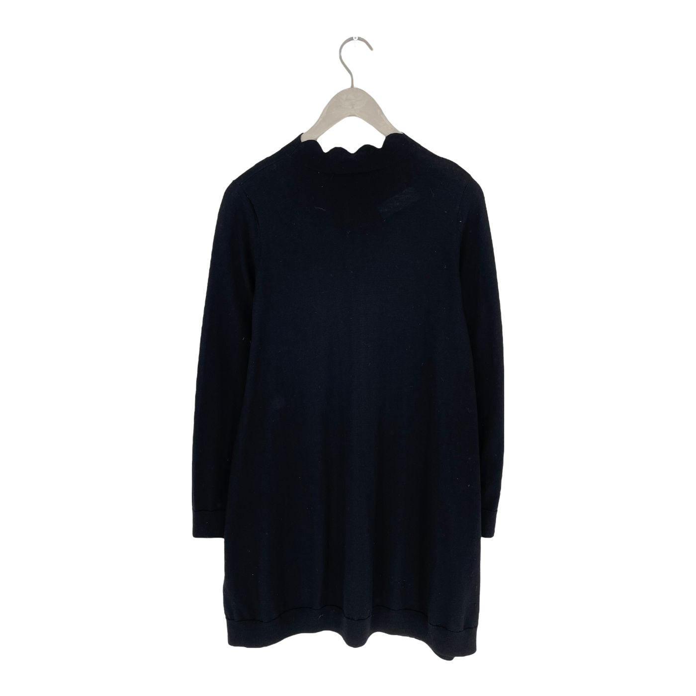 COS knit tunic dress, black | woman XS