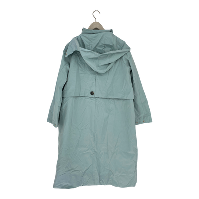 Embassy of Bricks and Logs kalmar trench coat, sky blue | woman S