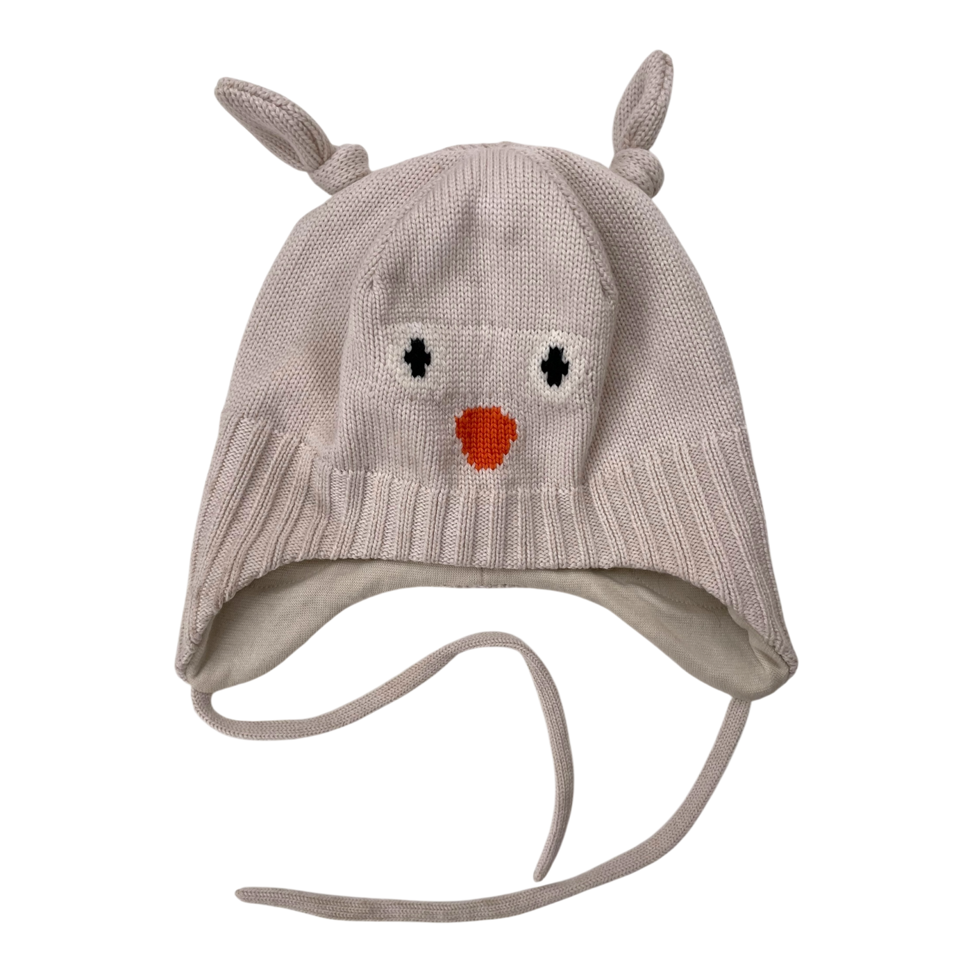 Reieima Nassu Woll Mütze, Elfenbein | 5-6y