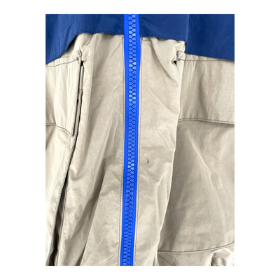 Embassy of Bricks and Logs dhola rain jacket, blue/green | unisex L