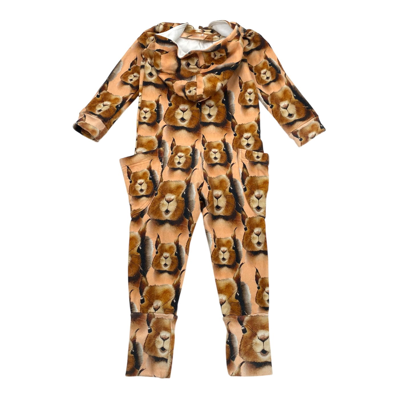 Metsola sweat jumpsuit, squirrel | 86/92cm