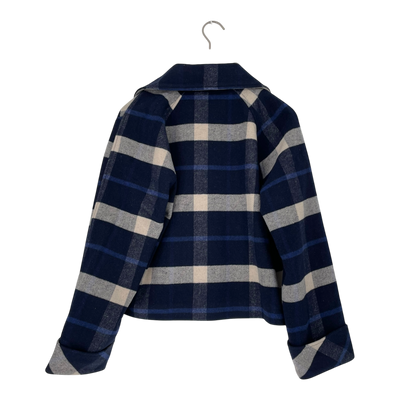 Soft Rebels cielo checked jacket, blue | woman S