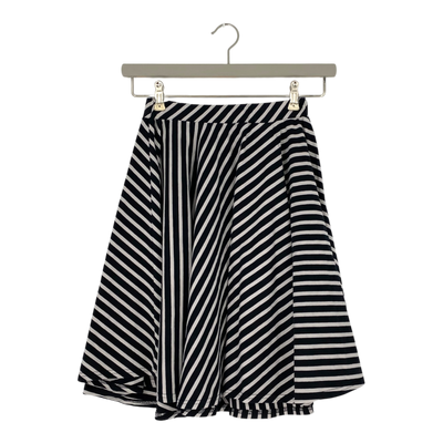 Papu stripe skirt, black/white | woman S