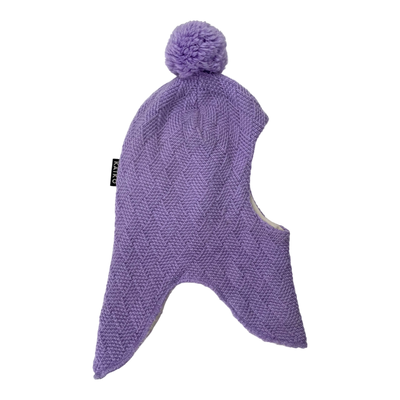 Kaiko grid balaclava, lavender | 1,5-5years