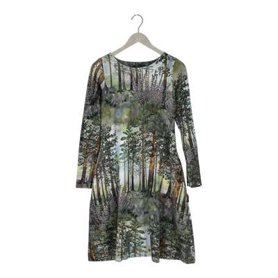 Ommellinen tricot dress, forrest | woman XS