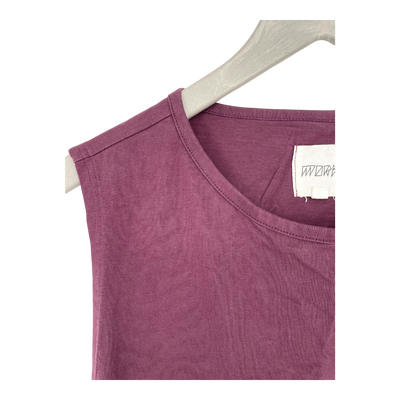 Morco Ariel Midi Kleid, Plum | Frau l