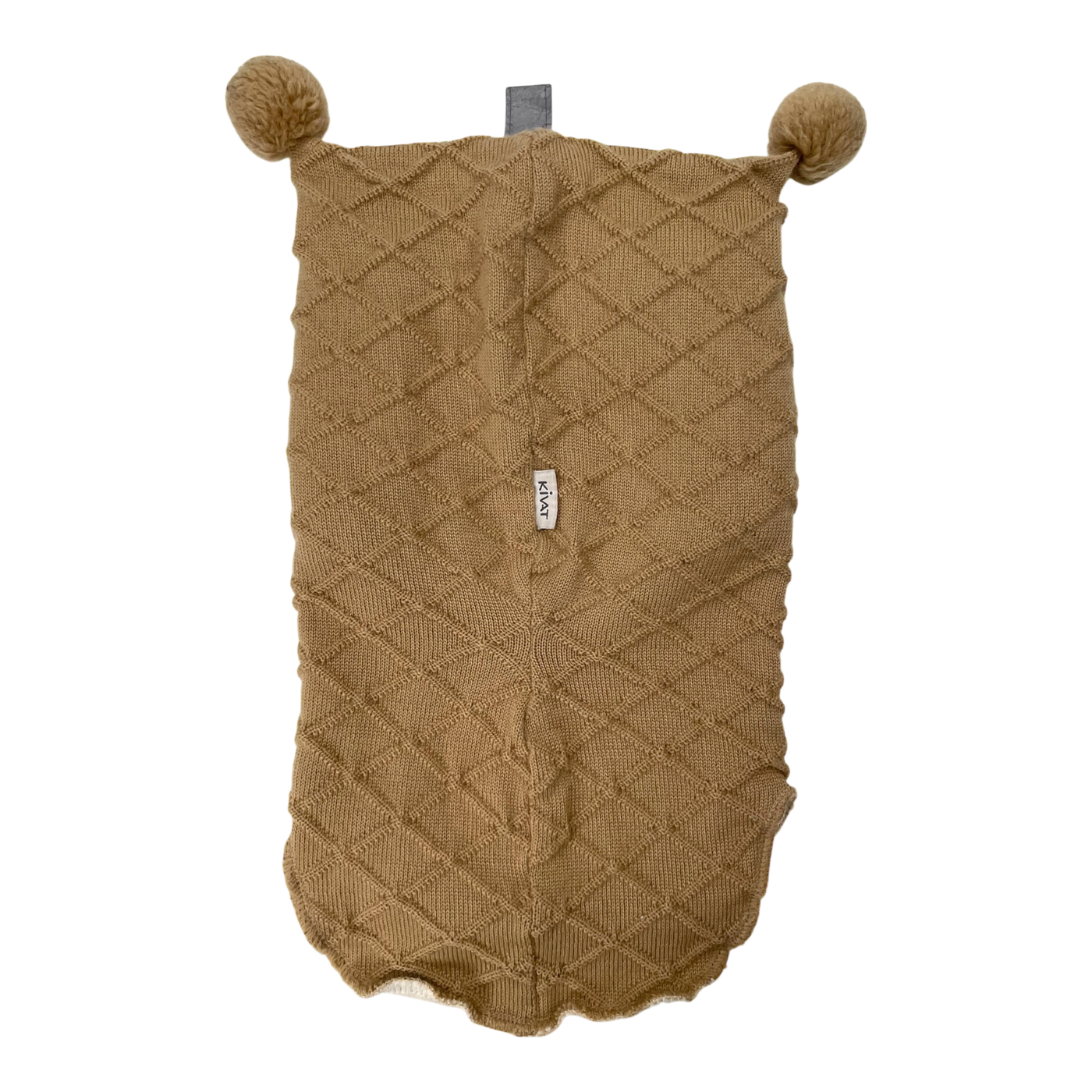Kivat wool balaclava, beige | 5-8y