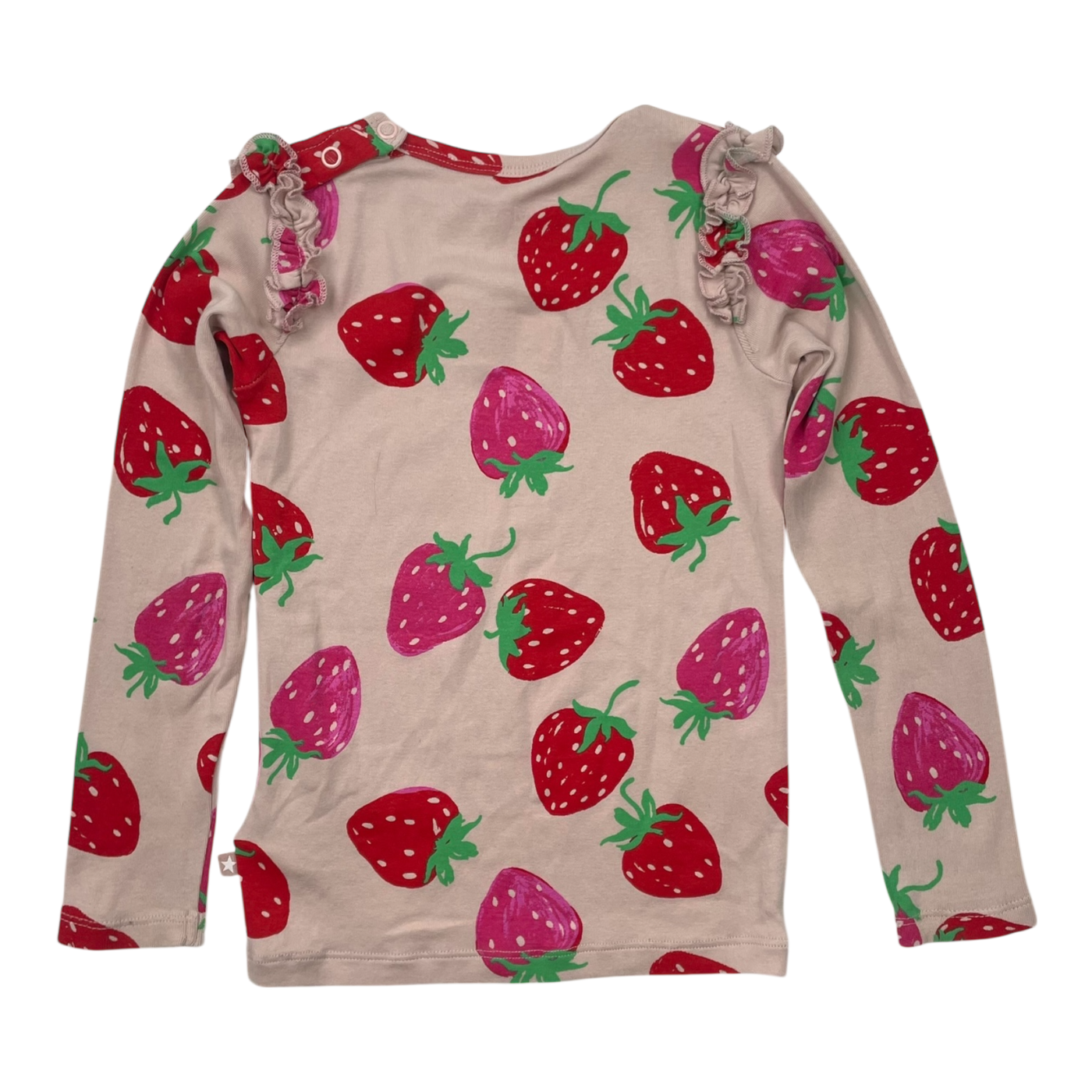 Molo emma shirt, strawberries | 104cm
