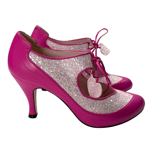 Minna Parikka asta shoes, pink/glitter | 39