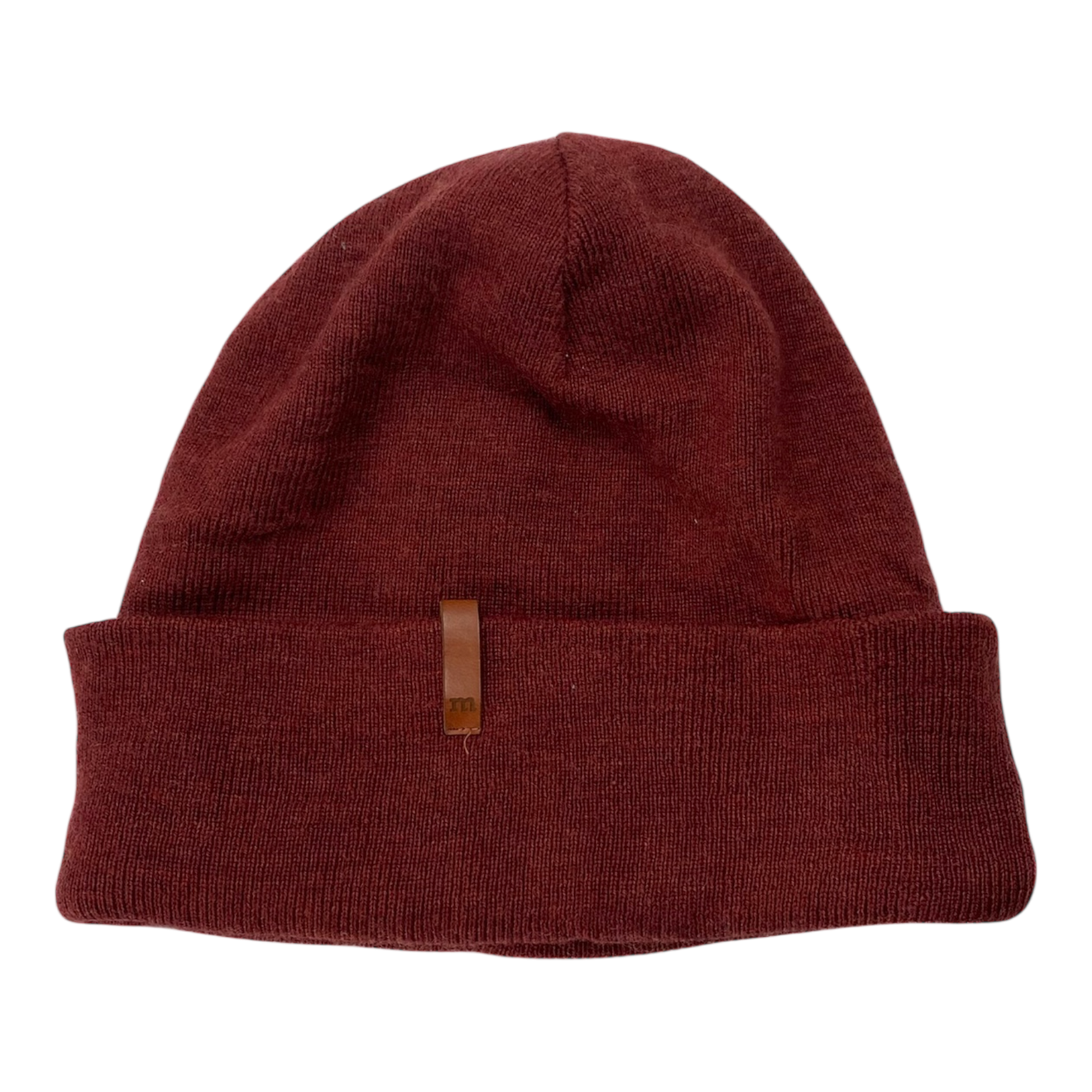 Metsola merino wool beanie, wine | 7-8y