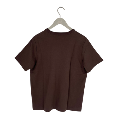 Toive t-shirt, dark brown | unisex L
