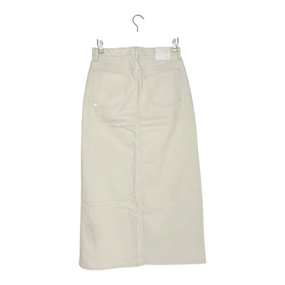 Mud Jeans long skirt, ivroy | woman S