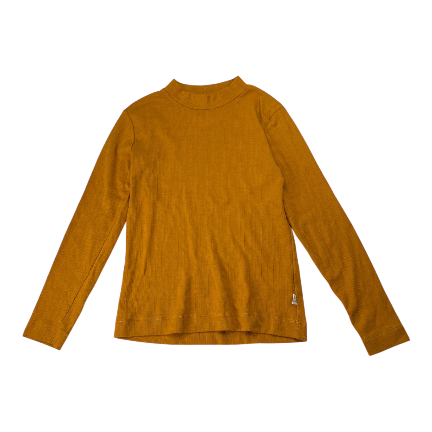 Mainio merino wool shirt, caramel | 134/140cm