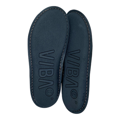 VIBAe Roma leather slippers, cocoa brown | 46