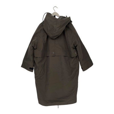 Embassy of Bricks and Logs montebello coat, black olive | unisex S