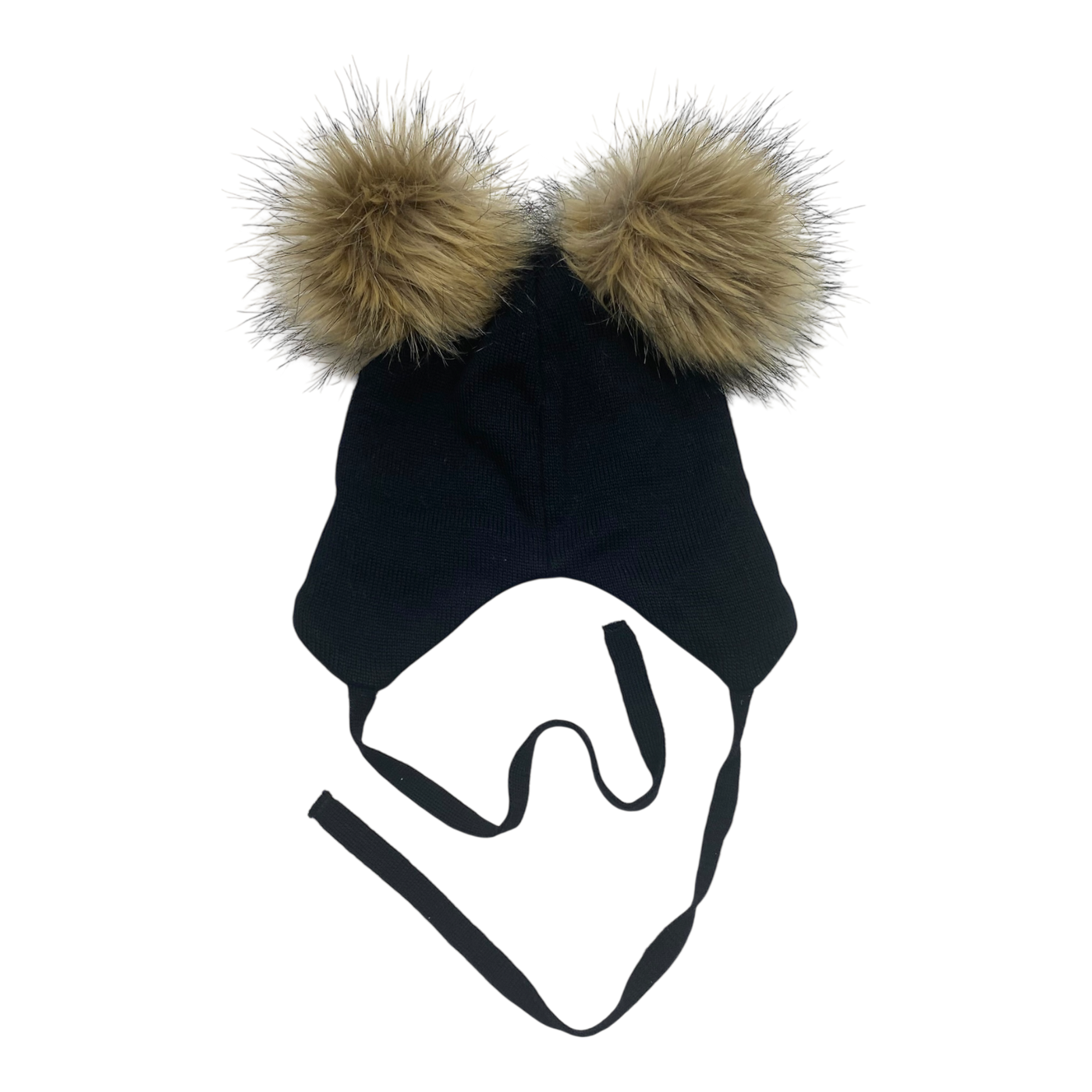 Gugguu merino beanie, black | 52/54cm