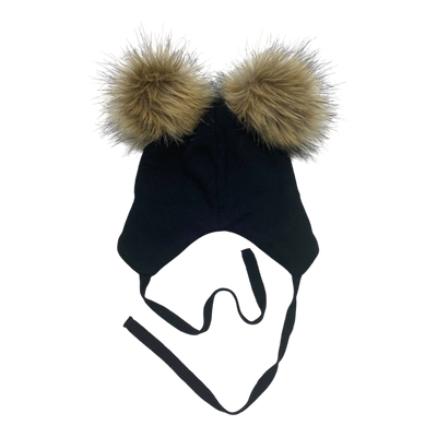 Gugguu merino beanie, black | 52/54cm