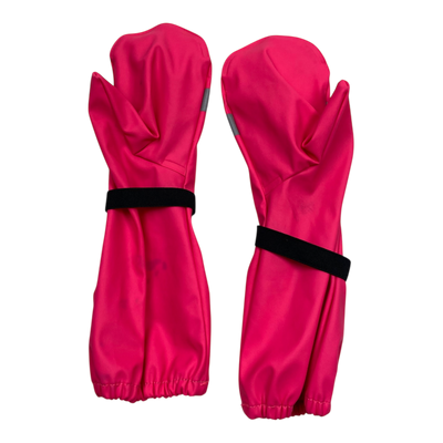 Reima kura rain mittens, pink | 4-6y