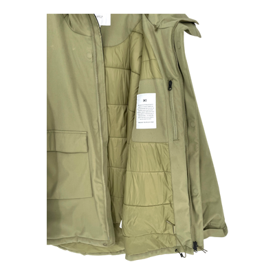 Makia winter jacket, green | man L