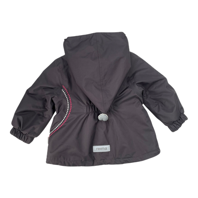 Reima baby winter jacket, brown | 80cm