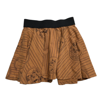 Mini Rodini tricot skirt, fox | 104/110cm