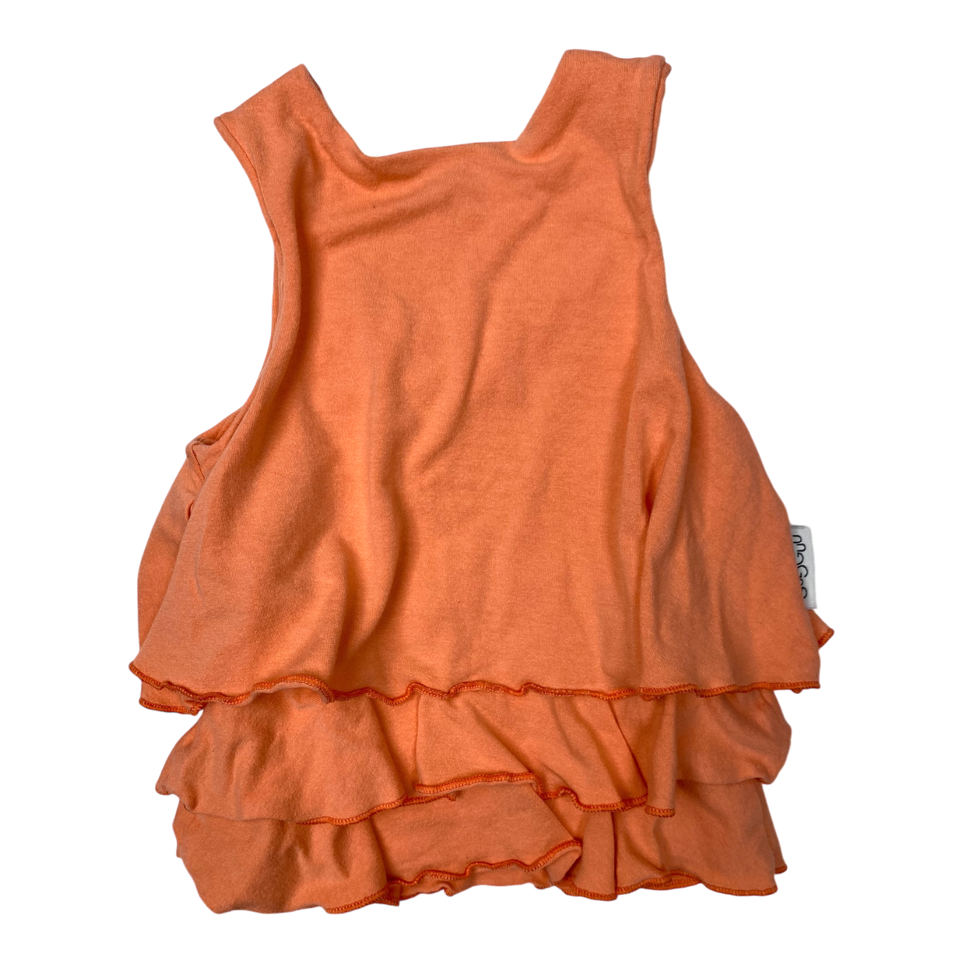 Gugguu frilla shirt, orange | 80cm