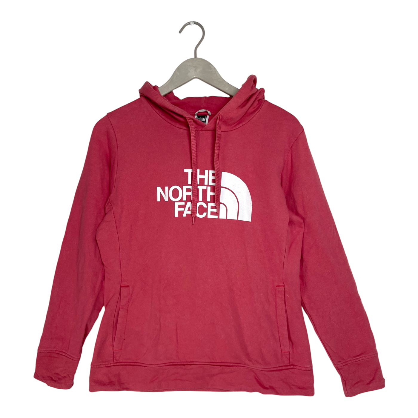 The North Face hoodie , raspberry pink  | woman L