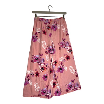 Kaiko culottes, pink flower | woman M