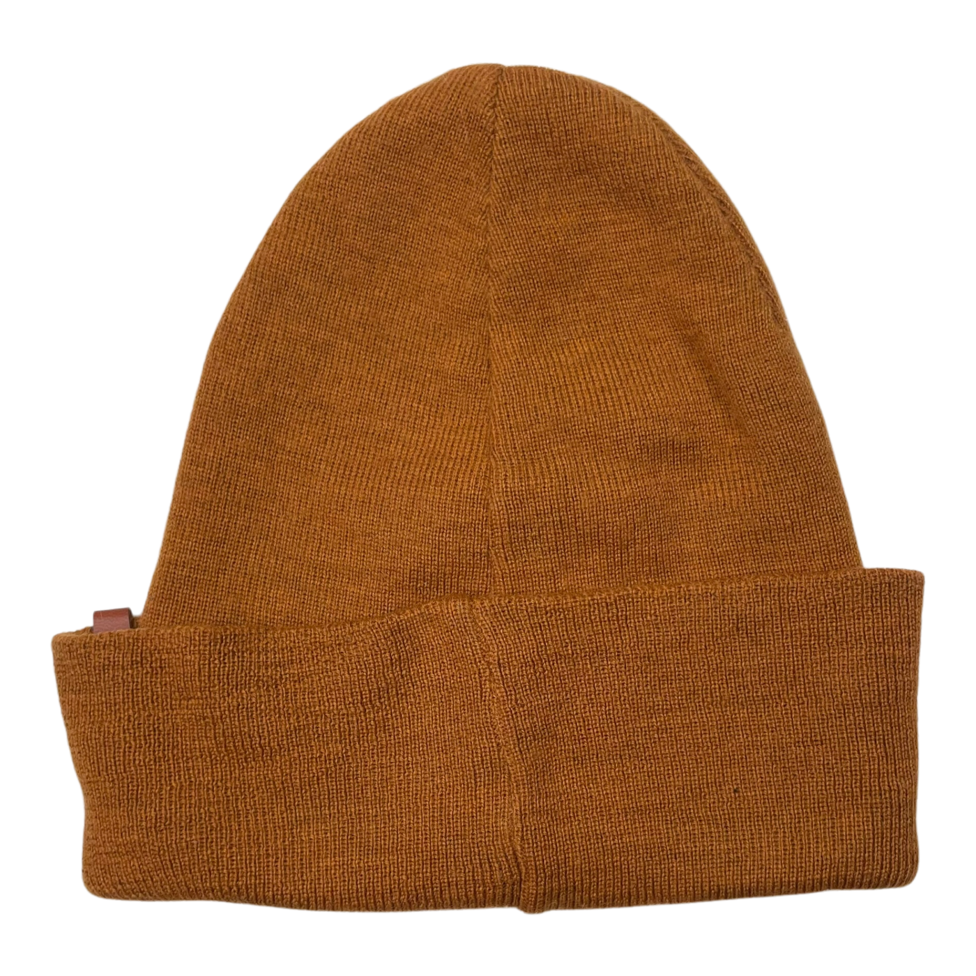 Metsola merino wool beanie, carrot orange | 7-8y