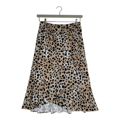 Nakoa ruffle skirt, leopard | woman M