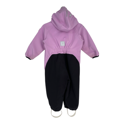 Reima mjosa softshell overall, purple | 80cm