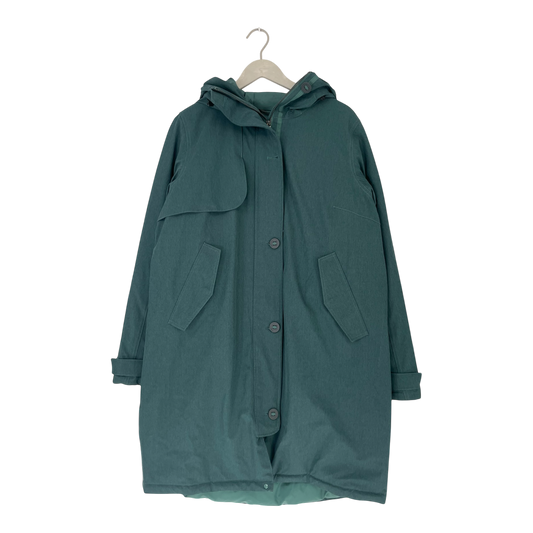 Bergans of Norway oslo down parka, forest green | woman L