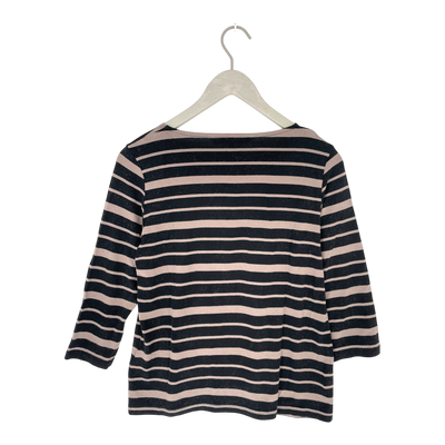 Ritva Falla 3/4 sleeve shirt, stripes | woman S