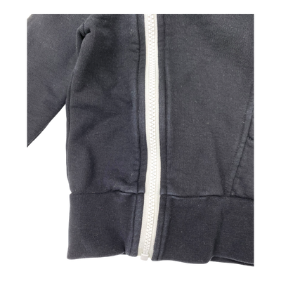 Gugguu zipper hoodie, black | 80cm