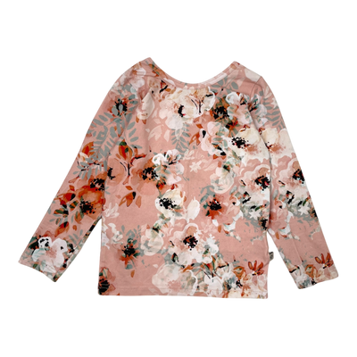 Kaiko cross shirt, peach blush | 110/116cm