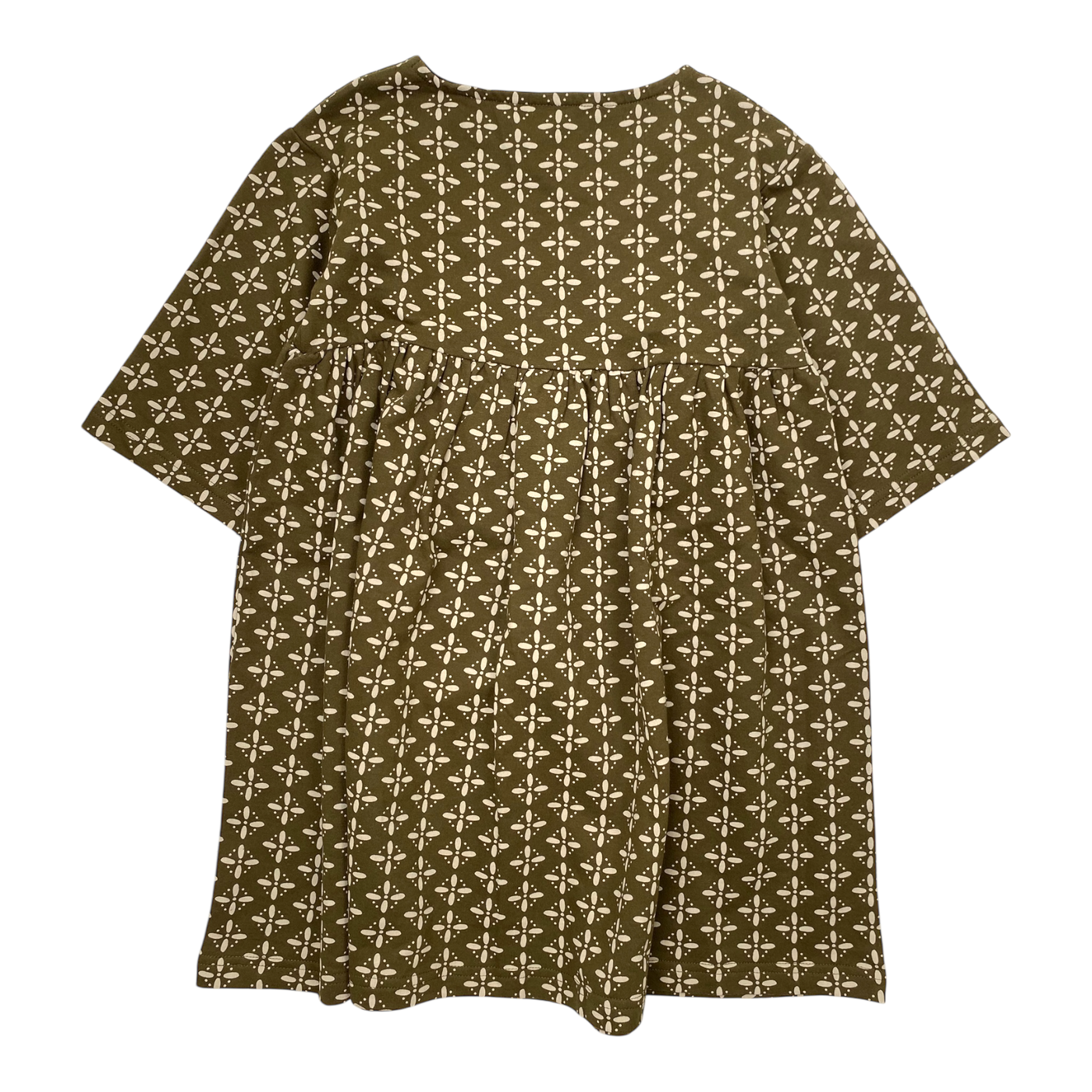 Mainio jersey dress, dot flowers | 122/128cm