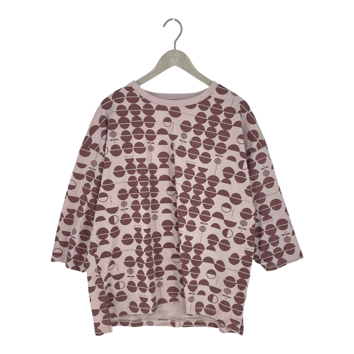 Globe Hope oversize shirt, pink | woman XXL