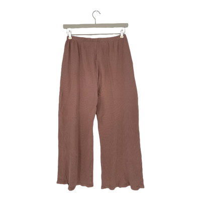 Aarre waffle pants, brown | woman S