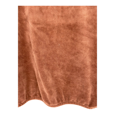 Mainio velour shirt, brown | woman S/M