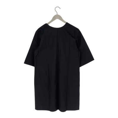 Mainio woven tunic dress, black | woman S