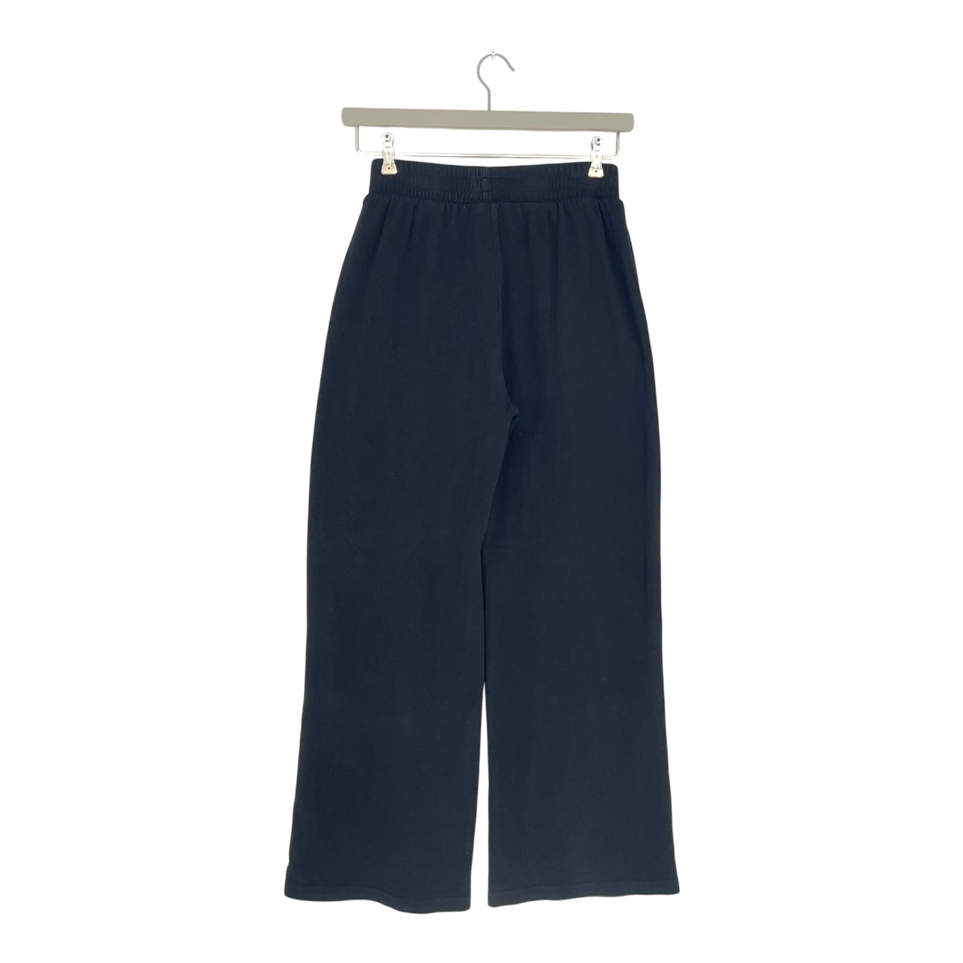 Riva Clothing straight tricot pants, black | woman s