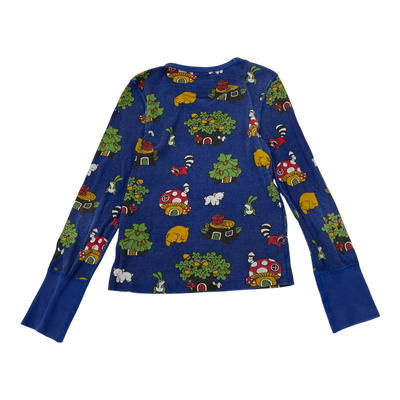 Polarn O. Pyret shirt, midnight blue | 110/116cm